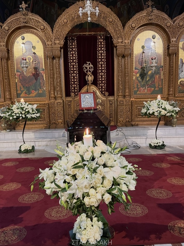 Στολισμός τελετής 5 από το Γραφείο Τελετών Σταυρακάκη